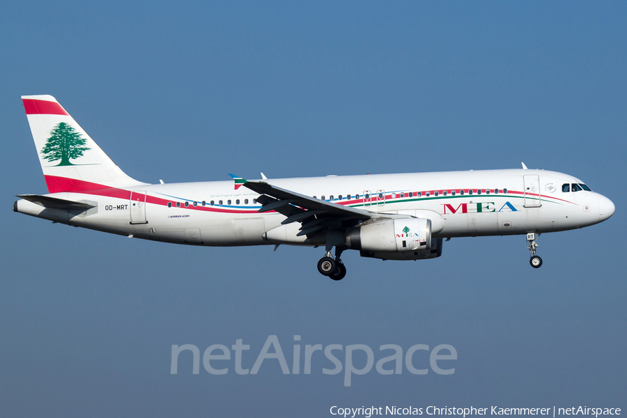 MEA - Middle East Airlines Airbus A320-232 (OD-MRT) | Photo 121904