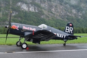 The Flying Bulls Vought F4U-4 Corsair (OE-EAS) at  Mollis, Switzerland