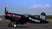 The Flying Bulls Vought F4U-4 Corsair (OE-EAS) at  Maribor - Edward Rusjan, Slovenia