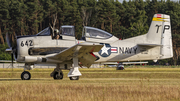 The Flying Bulls North American T-28B Trojan (OE-EMM) at  Leszno - Strzyzewice, Poland
