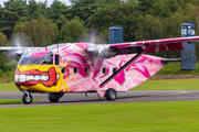 Pink Aviation Services Short SC.7 Skyvan 3 (OE-FDN) at  Zwartberg, Belgium