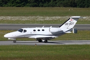 GlobeAir Cessna 510 Citation Mustang (OE-FDT) at  Hamburg - Fuhlsbuettel (Helmut Schmidt), Germany