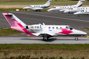 Pink Sparrow Cessna 525 CitationJet (OE-FGI) at  Hamburg - Fuhlsbuettel (Helmut Schmidt), Germany