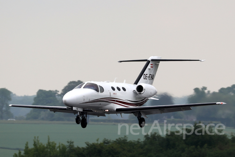 GlobeAir Cessna 510 Citation Mustang (OE-FHA) at  London - Luton, United Kingdom