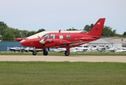 Red Alert Piper PA-31T-1 Cheyenne I (OE-FIS) at  Oshkosh - Wittman Regional, United States