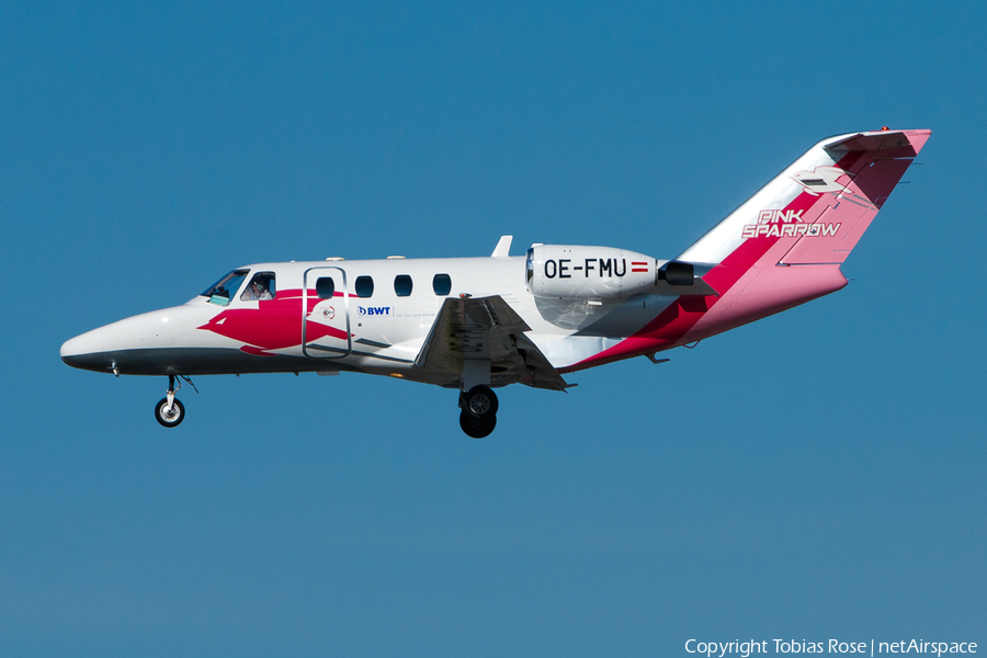 Pink Sparrow Cessna 525 CitationJet (OE-FMU) | Photo 324889