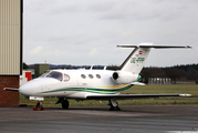 GlobeAir Cessna 510 Citation Mustang (OE-FPP) at  Bournemouth - International (Hurn), United Kingdom