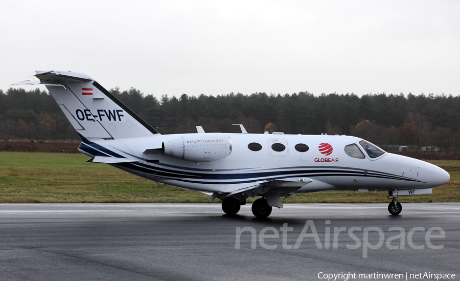 GlobeAir Cessna 510 Citation Mustang (OE-FWF) | Photo 360417
