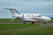 GlobeAir Cessna 510 Citation Mustang (OE-FZA) at  Durham Tees Valley, United Kingdom