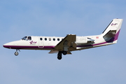 Tyrol Air Ambulance Cessna 550 Citation Bravo (OE-GPS) at  Barcelona - El Prat, Spain