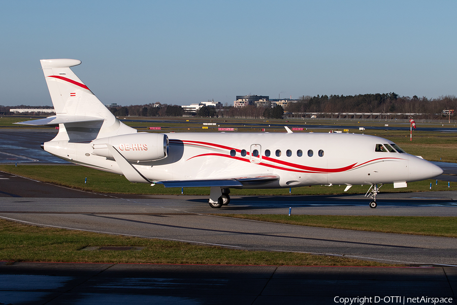 Skyside Dassault Falcon 2000LX (OE-HHS) | Photo 660142
