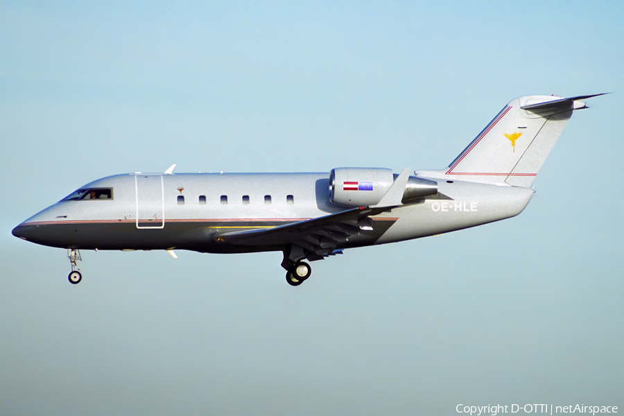 Lauda Air Canadair CL-600-2A12 Challenger 601 (OE-HLE) | Photo 436758