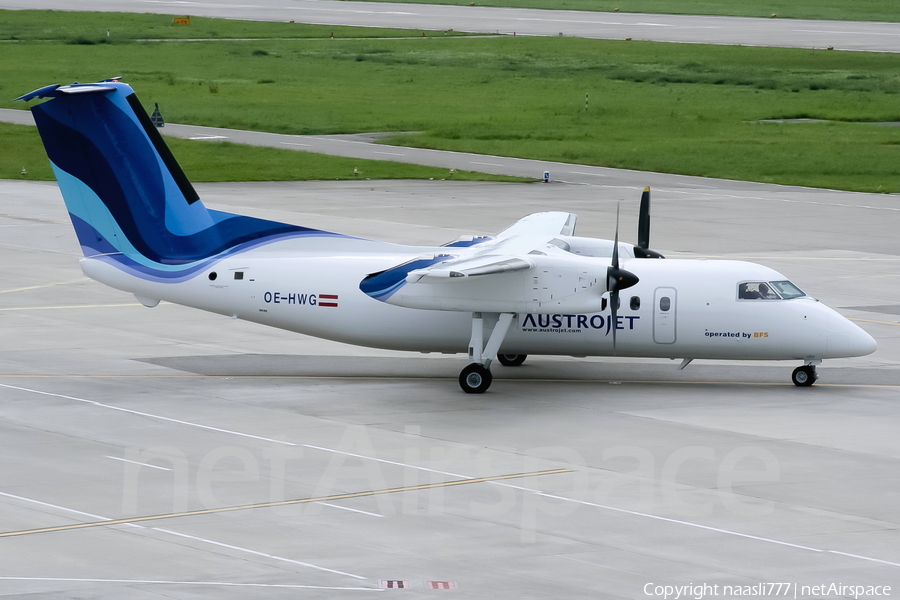 Austrojet de Havilland Canada DHC-8-102A (OE-HWG) | Photo 13473