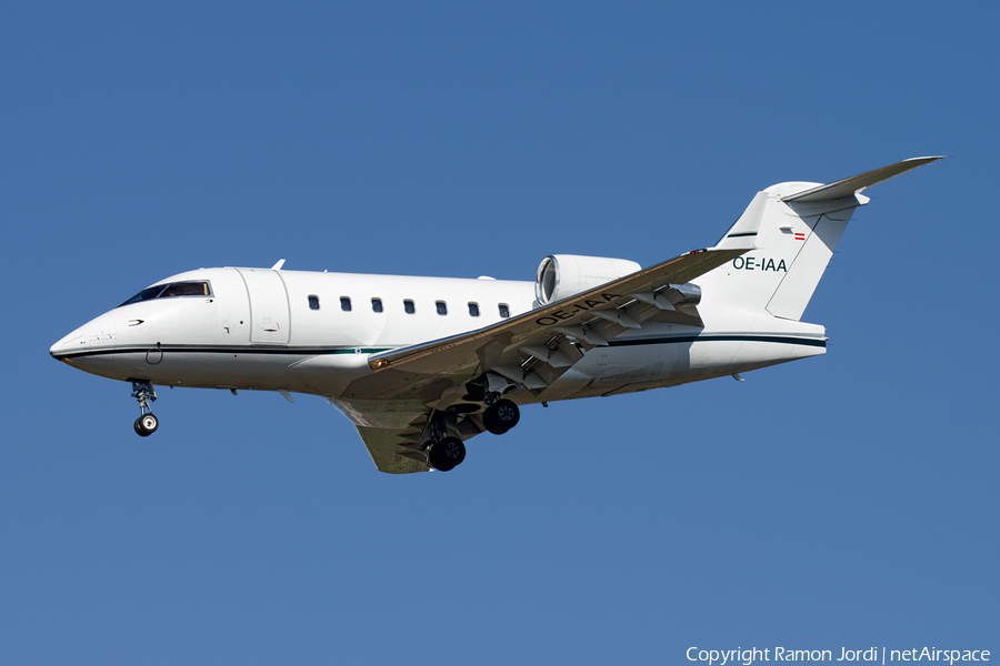 Europ-Star Aircraft Bombardier CL-600-2B16 Challenger 604 (OE-IAA) | Photo 150486