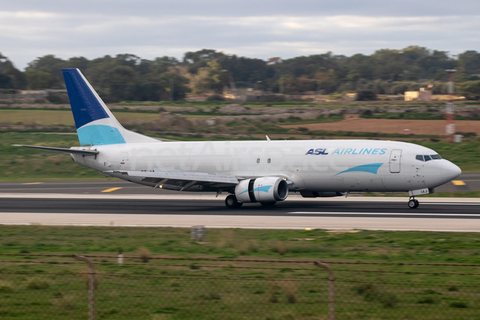 ASL Airlines Belgium Boeing 737-476(SF) (OE-IAJ) at  Luqa - Malta International, Malta