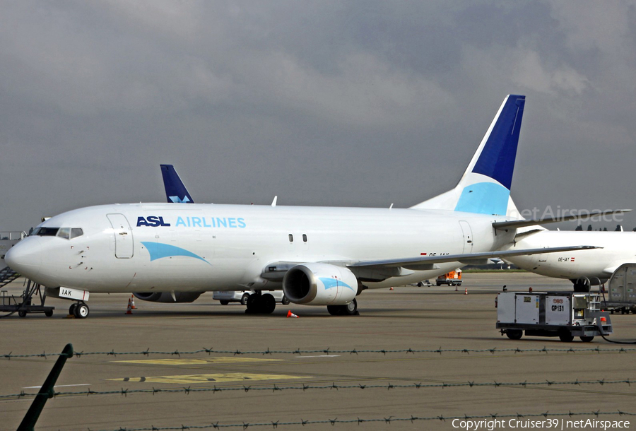 ASL Airlines Belgium Boeing 737-4Q8(SF) (OE-IAK) | Photo 375195