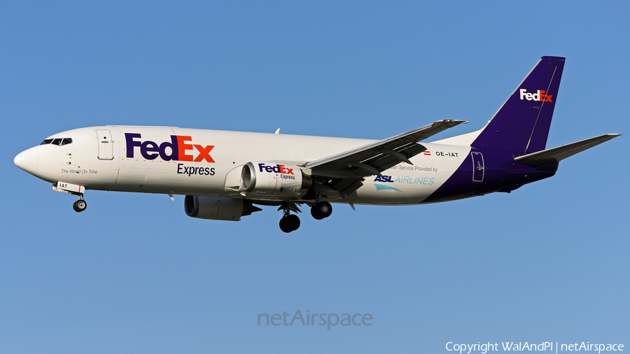FedEx (ASL Airlines Belgium) Boeing 737-4M0(SF) (OE-IAT) | Photo 454321