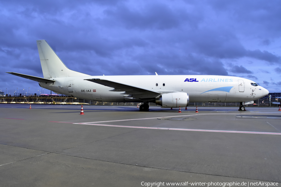 ASL Airlines Belgium Boeing 737-4Q8(SF) (OE-IAZ) | Photo 529588