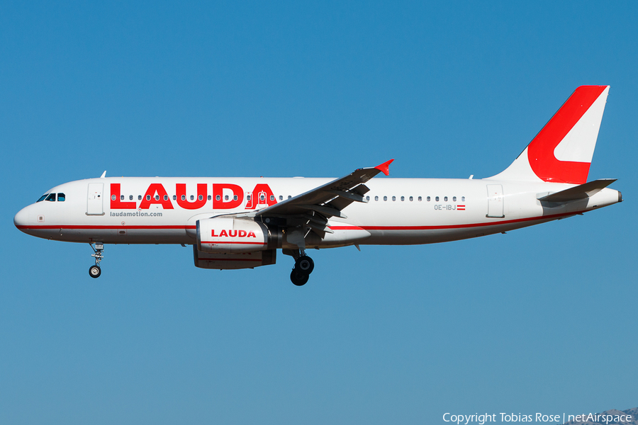 LaudaMotion Airbus A320-232 (OE-IBJ) | Photo 349894