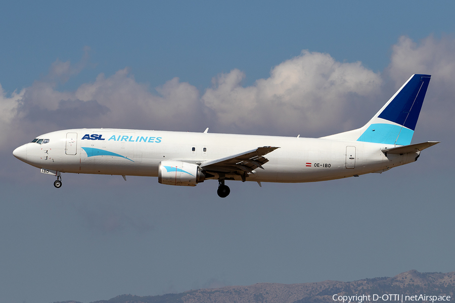 ASL Airlines Belgium Boeing 737-490(SF) (OE-IBO) | Photo 354890