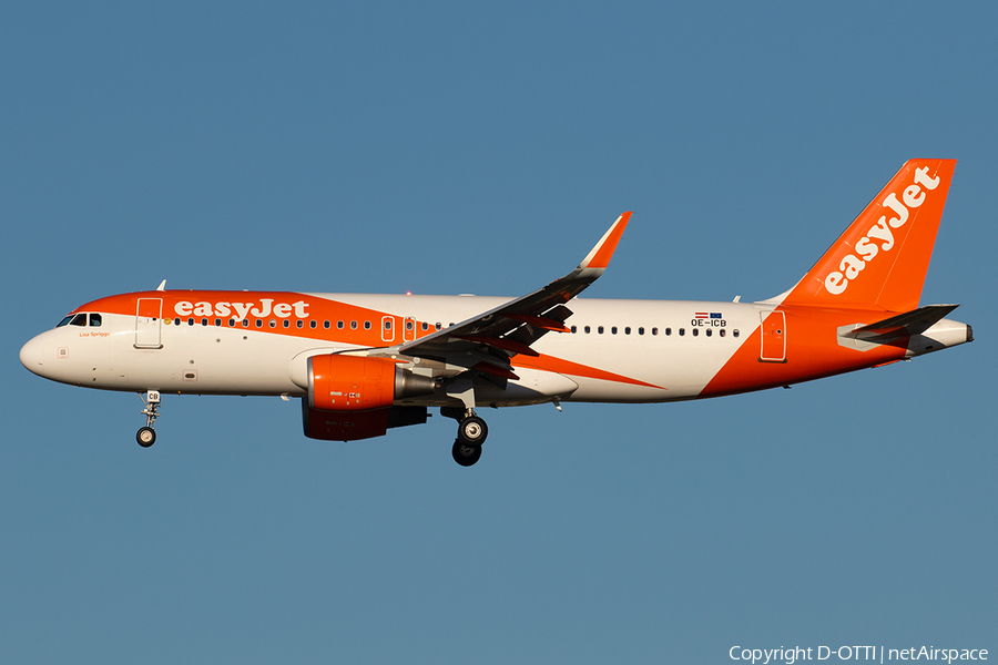 easyJet Europe Airbus A320-214 (OE-ICB) | Photo 375595