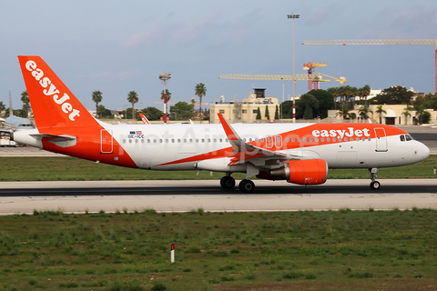 easyJet Europe Airbus A320-214 (OE-ICC) at  Luqa - Malta International, Malta