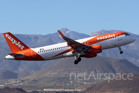 easyJet Airbus A320-214 (OE-ICR) at  Tenerife Sur - Reina Sofia, Spain