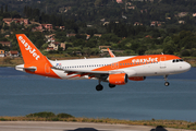 easyJet Europe Airbus A320-214 (OE-ICU) at  Corfu - International, Greece