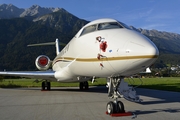 Tyrolean Jet Service Bombardier BD-700-1A10 Global Express (OE-IEL) at  Innsbruck - Kranebitten, Austria