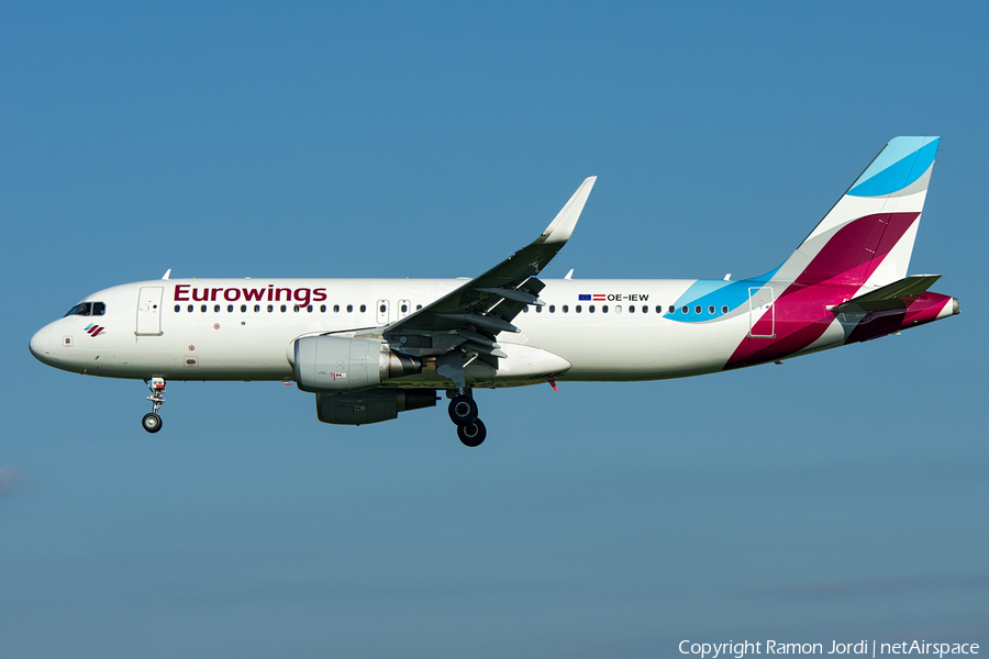 Eurowings Europe Airbus A320-214 (OE-IEW) | Photo 135638