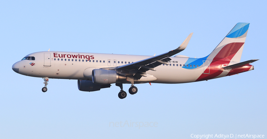 Eurowings Europe Airbus A320-214 (OE-IEW) | Photo 359654