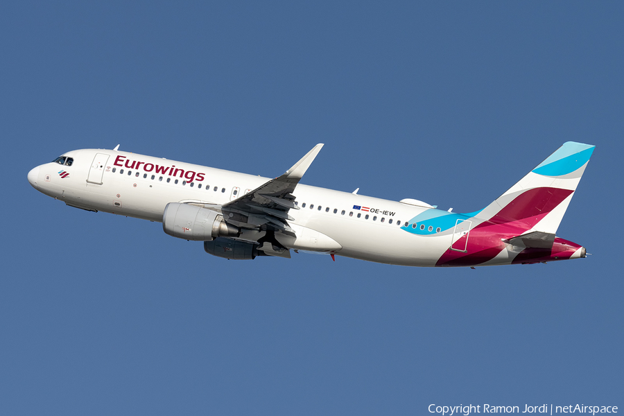 Eurowings Europe Airbus A320-214 (OE-IEW) | Photo 396713