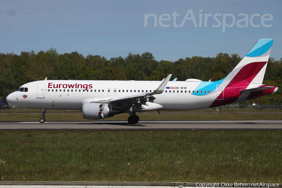 Eurowings Europe Airbus A320-214 (OE-IEW) | Photo 323986