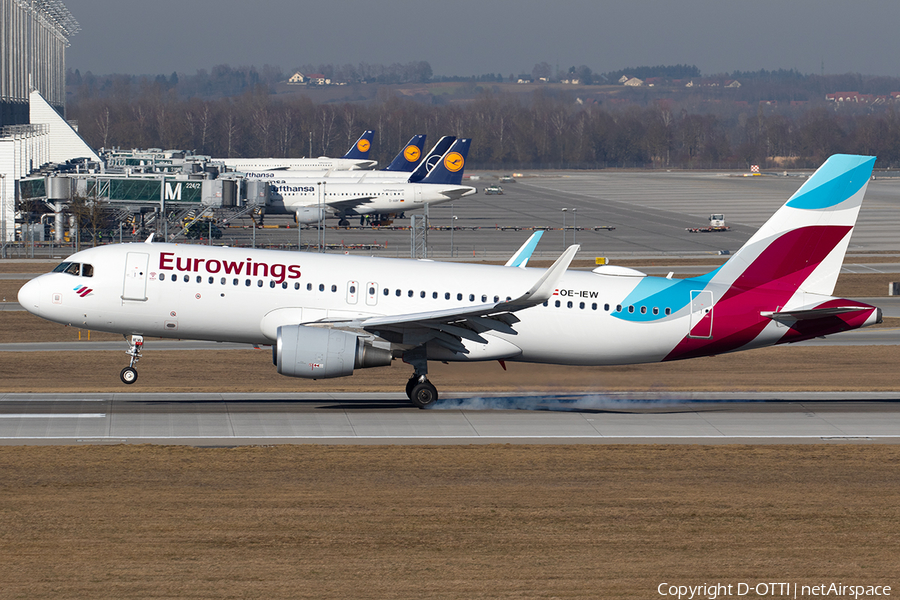 Eurowings Europe Airbus A320-214 (OE-IEW) | Photo 295962