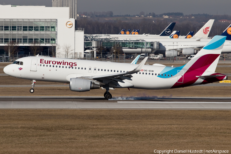 Eurowings Europe Airbus A320-214 (OE-IEW) | Photo 416870
