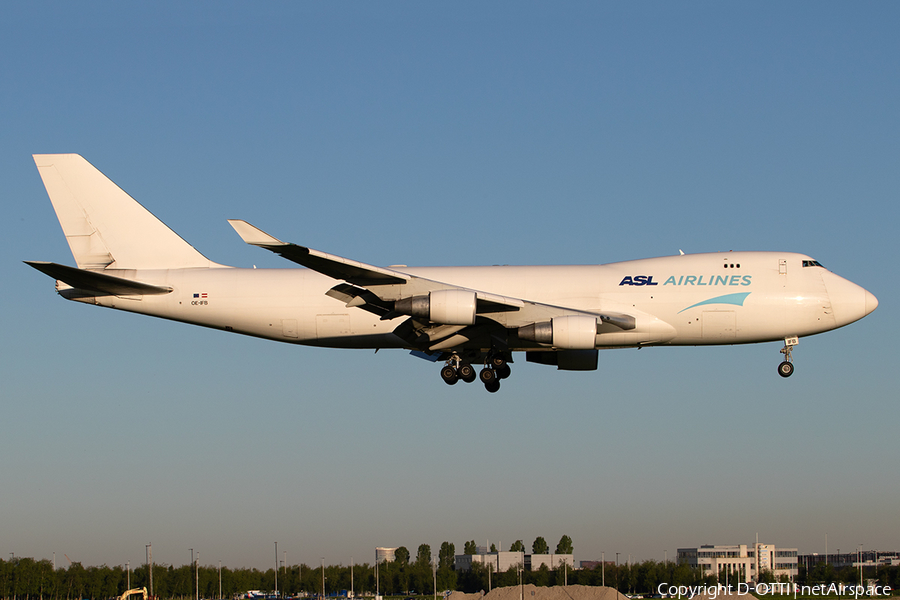 ASL Airlines Belgium Boeing 747-4B5(ERF) (OE-IFB) | Photo 243859