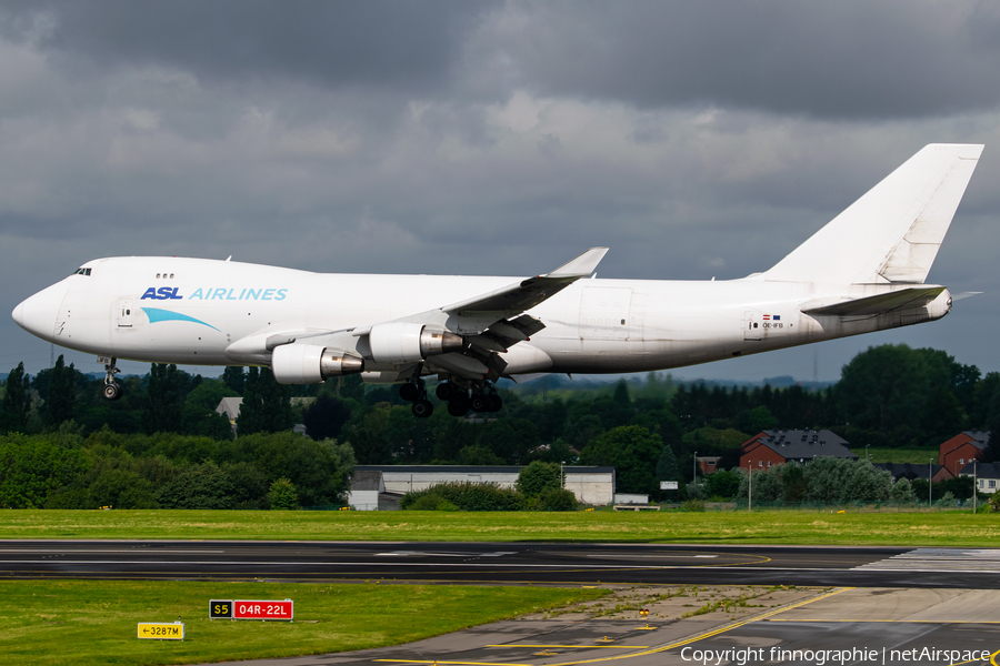 ASL Airlines Belgium Boeing 747-4B5(ERF) (OE-IFB) | Photo 467854