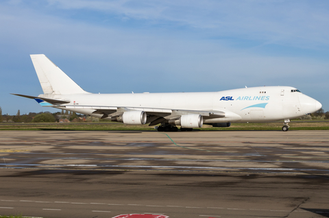 ASL Airlines Belgium Boeing 747-4KZF (OE-IFM) at  Liege - Bierset, Belgium