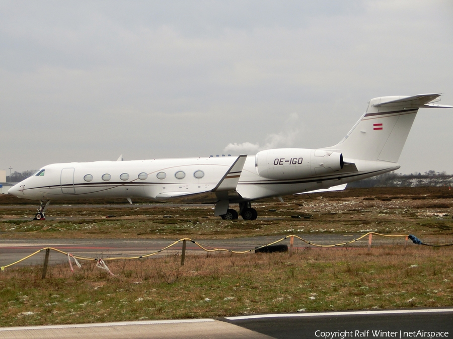 MJet Gulfstream G-V-SP (G550) (OE-IGO) | Photo 319511