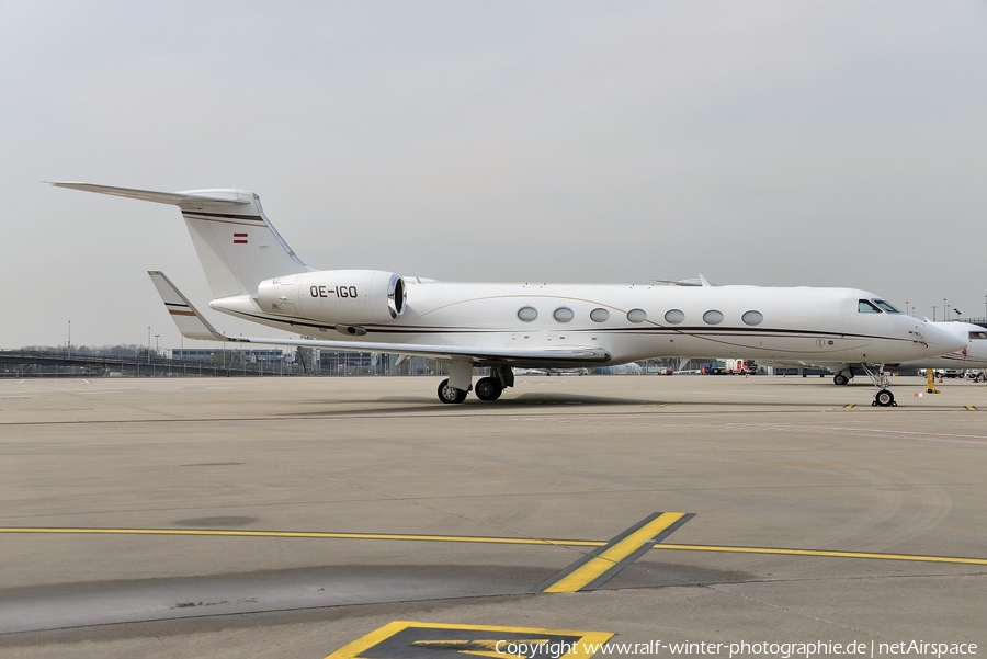 MJet Gulfstream G-V-SP (G550) (OE-IGO) | Photo 415216