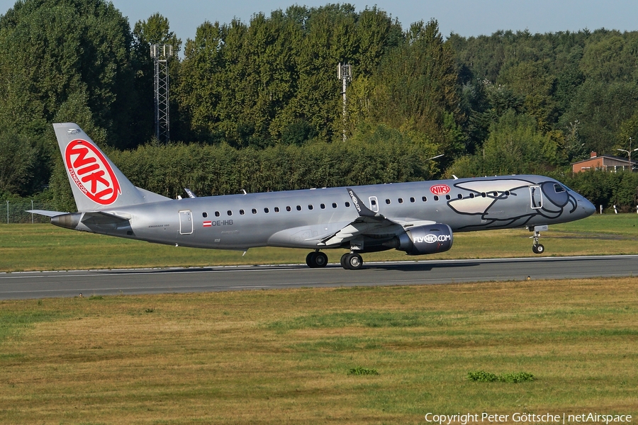 Niki Embraer ERJ-190LR (ERJ-190-100LR) (OE-IHB) | Photo 119829
