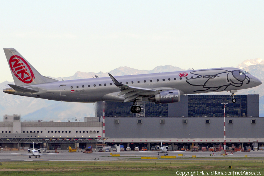 Niki Embraer ERJ-190LR (ERJ-190-100LR) (OE-IHB) | Photo 312363