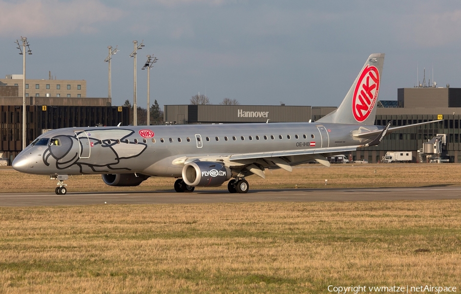 Niki Embraer ERJ-190LR (ERJ-190-100LR) (OE-IHB) | Photo 430320