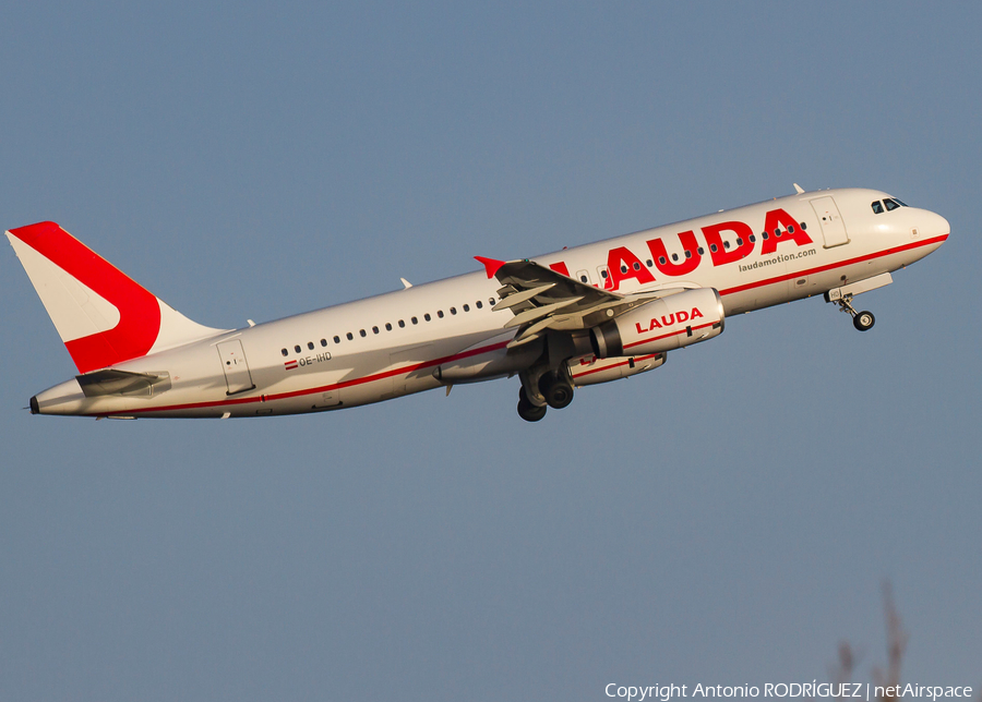 LaudaMotion Airbus A320-232 (OE-IHD) | Photo 296961