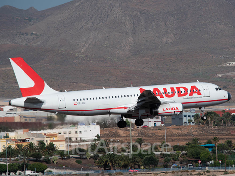 LaudaMotion Airbus A320-232 (OE-IHD) at  Gran Canaria, Spain