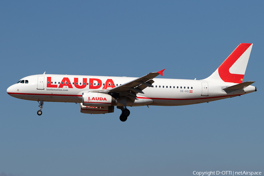LaudaMotion Airbus A320-232 (OE-IHD) | Photo 356136