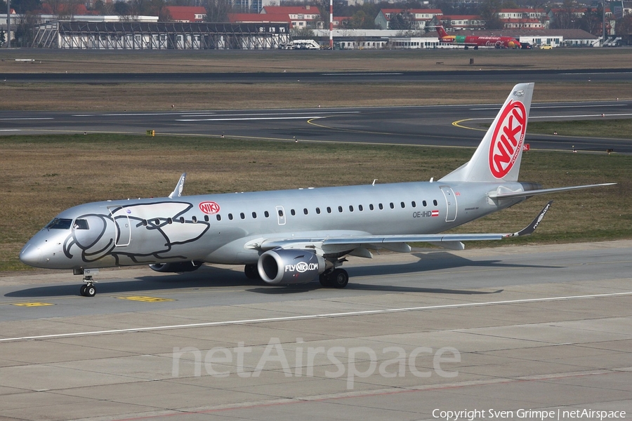 Niki Embraer ERJ-190LR (ERJ-190-100LR) (OE-IHD) | Photo 44177