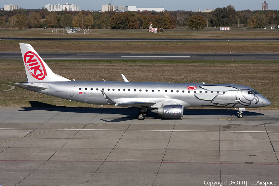 Niki Embraer ERJ-190LR (ERJ-190-100LR) (OE-IHD) | Photo 396717