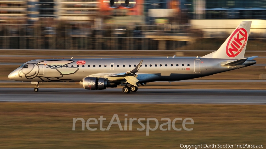 Niki Embraer ERJ-190LR (ERJ-190-100LR) (OE-IHE) | Photo 214062