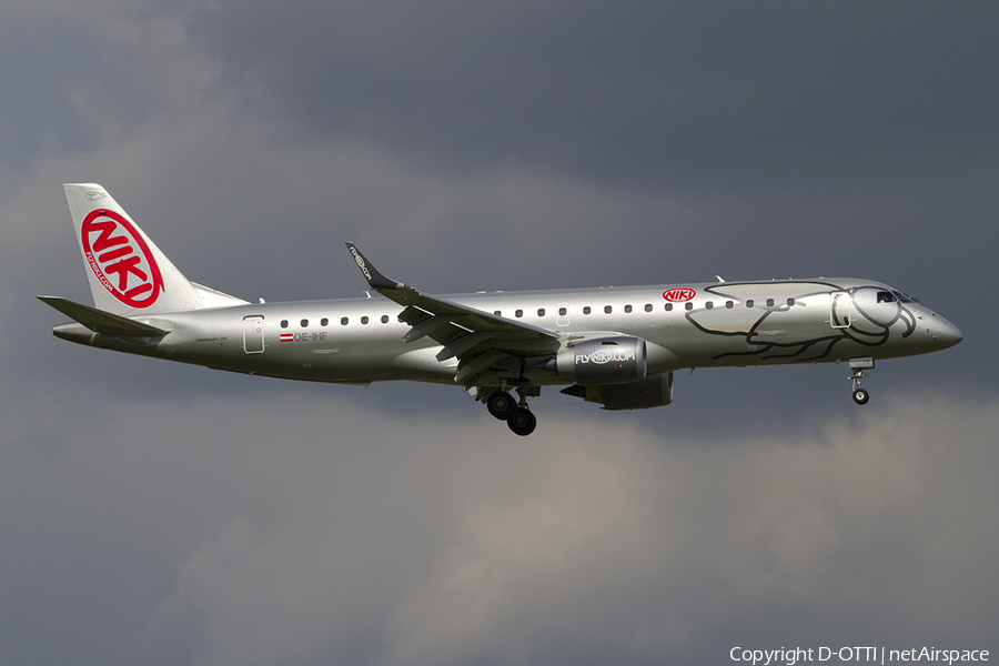 Niki Embraer ERJ-190LR (ERJ-190-100LR) (OE-IHF) | Photo 351357